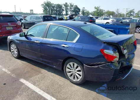 2013 Honda Accord Ex-L из США, поврежденный, VIN 1HGCR2F87DA056949